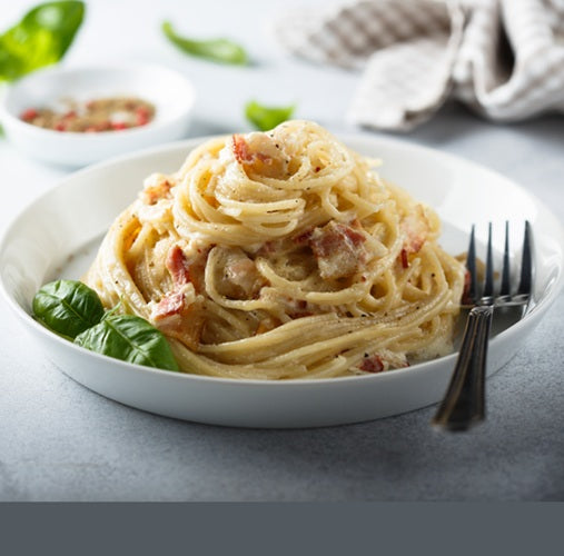 Spaghetti alla Carbonara by Chef Charles Knight