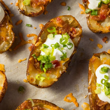 Load image into Gallery viewer, Baked Potato Skins Recipe – Crispy, Loaded and Easy