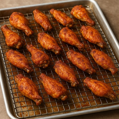 Chicken Wings Baked Spicey and Crispy by LeAnn Pergola Knight