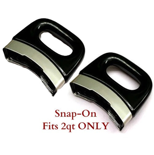 2 Health Craft Vita-Craft Small Side Handles Snap-On No Screw. Fits 2 Qt. ONLY