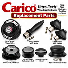 Load image into Gallery viewer, Ultra-Tech II and Nutri-Tech Waterless Cookware REPLACEMENT PARTS from