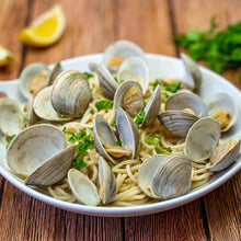 Load image into Gallery viewer, Jersey Shore CLAMS Littleneck, Cherrystone, Chowder Quahogs - and Recipes