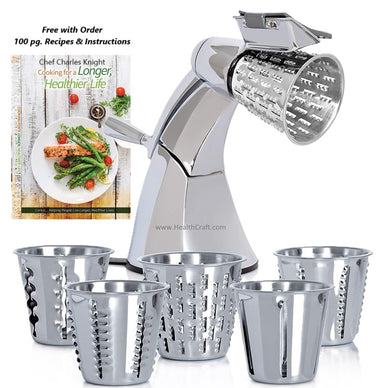 New Rotary Mandolin FOOD CUTTER with Round Suction Base