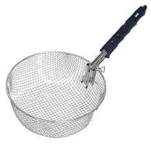 Load image into Gallery viewer, DEEP-FRY Culinary Steamer Basket with Insulated Handle and Drain Loop