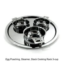 Load image into Gallery viewer, #3 STEAMER COMPLETER Set 7 Pcs. - 430 Magnetic Stainless Steel - Made in USA