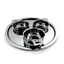 Load image into Gallery viewer, 3-Cup Stainless Steel Egg Poacher Rack | 8" Steamer &amp; Stack Cooking