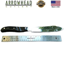 Load image into Gallery viewer, Vintage EKCO Arrowhead 13.5-in BUTCHER SANTOKU KNIFE Handmade in USA