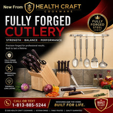 Load image into Gallery viewer, 29-Piece Professional Forged Cutlery Set | Stainless Steel Knives