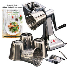 Load image into Gallery viewer, Original Rotary Mandolin FOOD CUTTER with Square Base - See Video