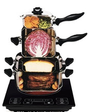 Load image into Gallery viewer, Large EGG POACHER Rack with 6 Cups 304 Stainless Steel fits 11-inch Skillet, 4.5, 6, 8-Qt
