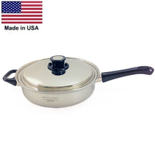 Load image into Gallery viewer, Health Craft 11-inch SAUTÉ PAN 5-Ply T304s Magnetic Stainless Steel Made in USA