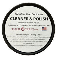 Load image into Gallery viewer, Stainless-Steel CLEANER and Polish Biodegradable Non-Toxic - Removes Minor Scratches Shines