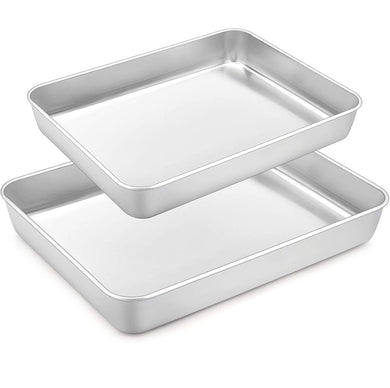 ROASTING BAKING Pan Set 18/0 Gauge Stainless Steel - See LASAGNA Recipe