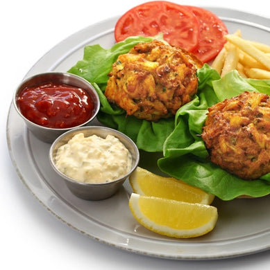 Maryland CRAB CAKES by Judith Treharne - Two Best Complimentary Sauces Ever!