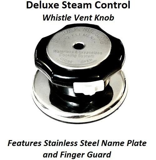 Royal Giant Stainless Steel STEAM CONTROL COVER KNOB for Maxam Waterless Cookware Replacement Part