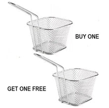 Load image into Gallery viewer, BUY 1 GET 1 FREE - Mini Serving DEEP FRY Basket Stainless Steel