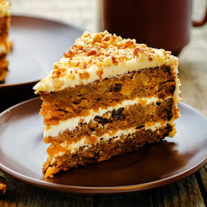 Pumpkin Spice Cake with Brown Sugar Butter Cream Frosting