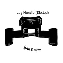 Load image into Gallery viewer, Saladmaster LEG HANDLE Assembly for 11-inch Oil Core Electric Skillet Probe-Side Hole