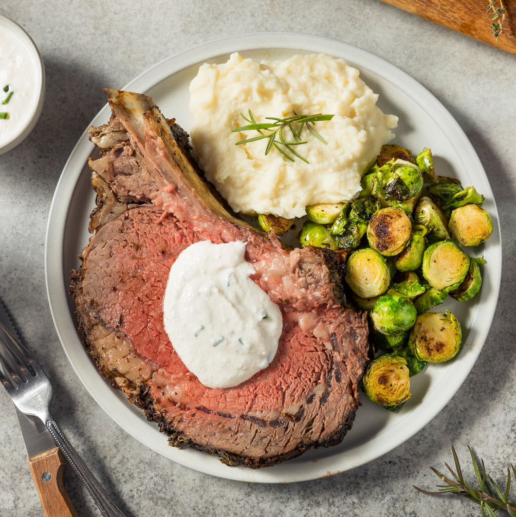 Horseradish Sauce with Fresh Whipped Cream for Prime Rib of Beef