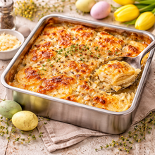 Load image into Gallery viewer, Two 8x8x2-inch SQUARE CAKE PANS Brownies 18/0 Stainless Steel Brownie Recipe