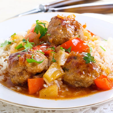 Hawaiian Sweet and Sour Meatballs - See Video