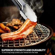 Load image into Gallery viewer, PRO SERIES 3 Pc TONG SET High Quality Stainless Steel