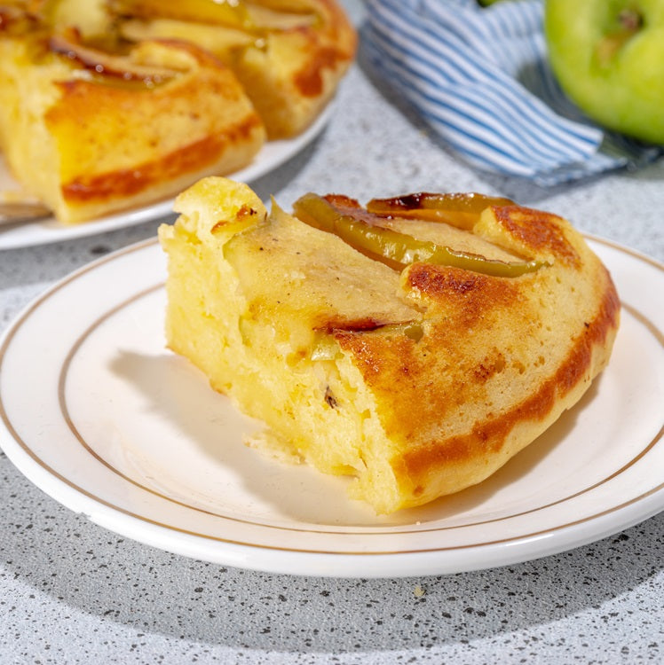 TORTA DI MELE IN PADELLA - Italian Apple Upside Down Cake