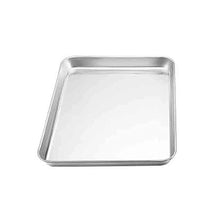 Load image into Gallery viewer, 10 X 8-inch BAKING SHEET with RACK 18/0 gauge Stainless Steel