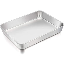 Load image into Gallery viewer, NEW 14 x 11 x 2.25-inch LASAGNA, baking and Roasting PAN Commercial Stainless Steel