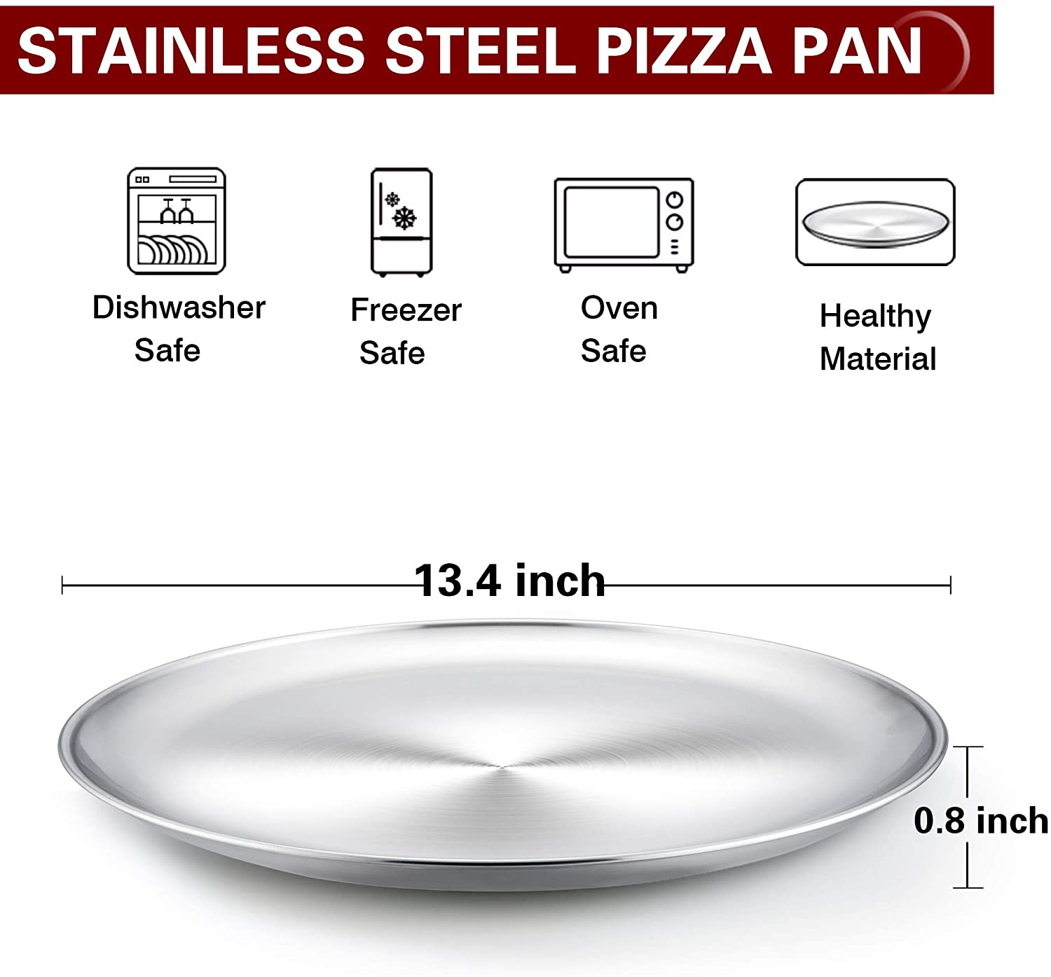 Aluminum Pizza Pan – Pizzacraft