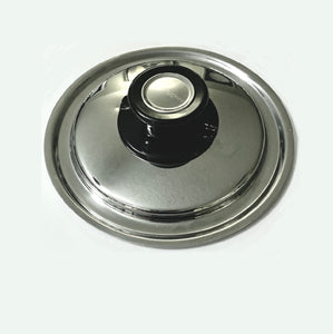 7 3/8-inch Vented LID T304s Stainless Steel Made in USA - fits multiple pans and skillets
