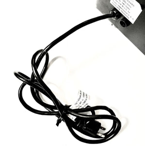 Black Air Purifier POWER CORD for Nutri-Tech Deluxe and Compact 110V