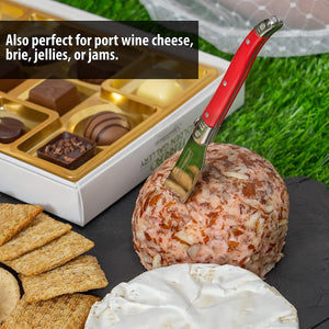 6 Pc. SPREADER SET European Style for Butter, Cheese, Jam, Mayo, Pâté, Peanut Butter