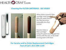 Load image into Gallery viewer, Nutri-Tech Full-Spectrum Ceramic/Carbon Block Cartridge Call 1-813-390-1144 with your model #