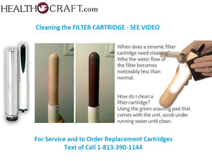 Nutri-Tech Full-Spectrum Ceramic/Carbon Block Cartridge Call 1-813-390-1144 with your model #