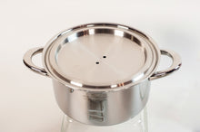 Load image into Gallery viewer, 13-inch Vented LID T304s Stainless Steel Made in USA - fits multiple pans and skillets