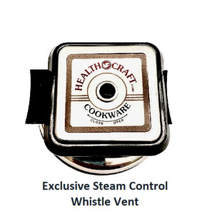 4-Square STEAM CONTROL Whistle Vent Knob Upgrade for Chef's Secret, Precise Heat and Maxam