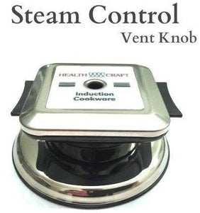 STEAM CONTROL Whistle Vent Knob for 7-Ply 4-Square Cookware from Health Craft