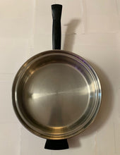 Load image into Gallery viewer, TAKEN IN ON TRADE - Amway Queen 10 1/2-inch SAUTE SKILLET w/lid 5-Ply Surgical Stainless Steel