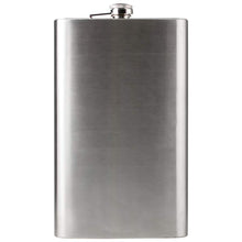 Load image into Gallery viewer, CLOSEOUT 2 LEFT - 64 oz. Jumbo Stainless Steel Beverage FLASK Extra Large, Polished 304 Stainless Steel