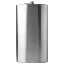 Load image into Gallery viewer, CLOSEOUT 1 LEFT - 128 oz. One Gallon Beverage FLASK 304 Surgical Stainless Steel - LOL Great Gag Gift!