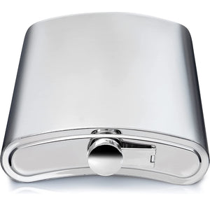 CLOSEOUT 2 LEFT - 64 oz. Jumbo Stainless Steel Beverage FLASK Extra Large, Polished 304 Stainless Steel