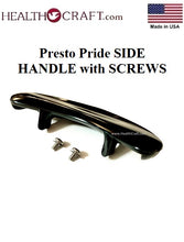 Load image into Gallery viewer, Presto Pride Elegance SIDE HANDLE with SCREWS also fits Golden Line Waterless Cookware Repalcement Part