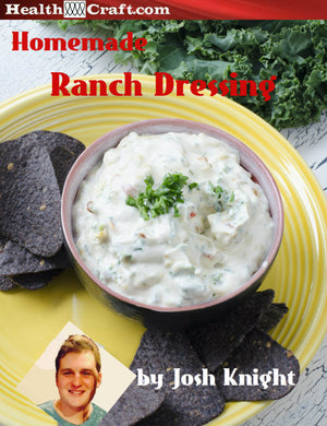 Homemade RANCH DRESSING by Josh Knight
