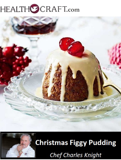 Christmas Figgy Pudding with Butter Cream Frosting