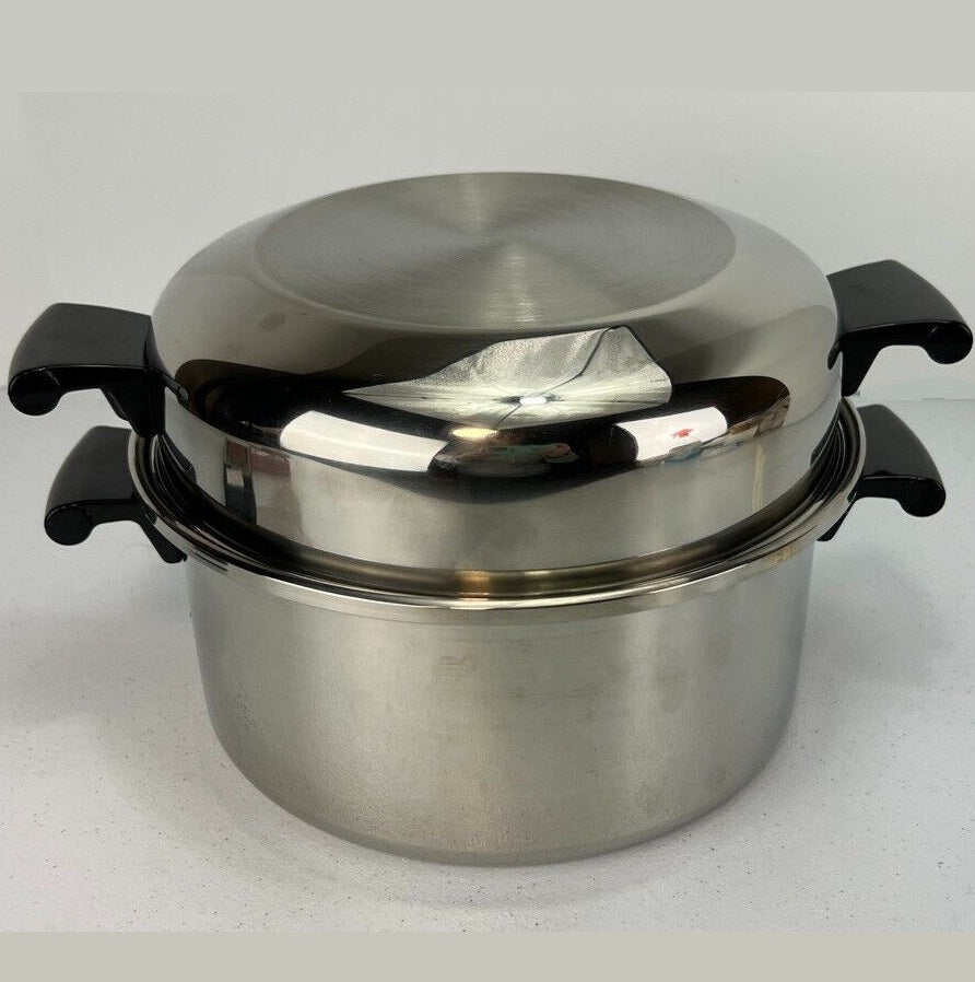 RECONDITIONED Amway Queen Dutch Oven with High Dome Multi-Ply 18/8 Stainless