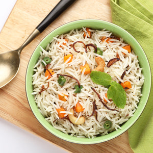 Basmati Rice Pea Pilaf