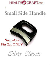 Load image into Gallery viewer, Black Silver Classic SMALL Side Handle fits 2qt only – Snap-on No Screw