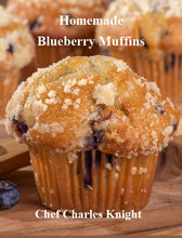 Load image into Gallery viewer, Blueberry Muffins homemade and excellent -