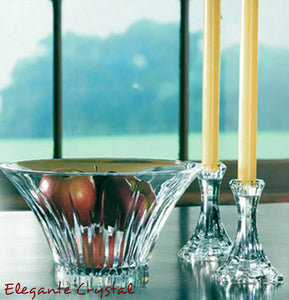 Elegante Collection  Mouth-Blown Hand-Cut Polished Crystal